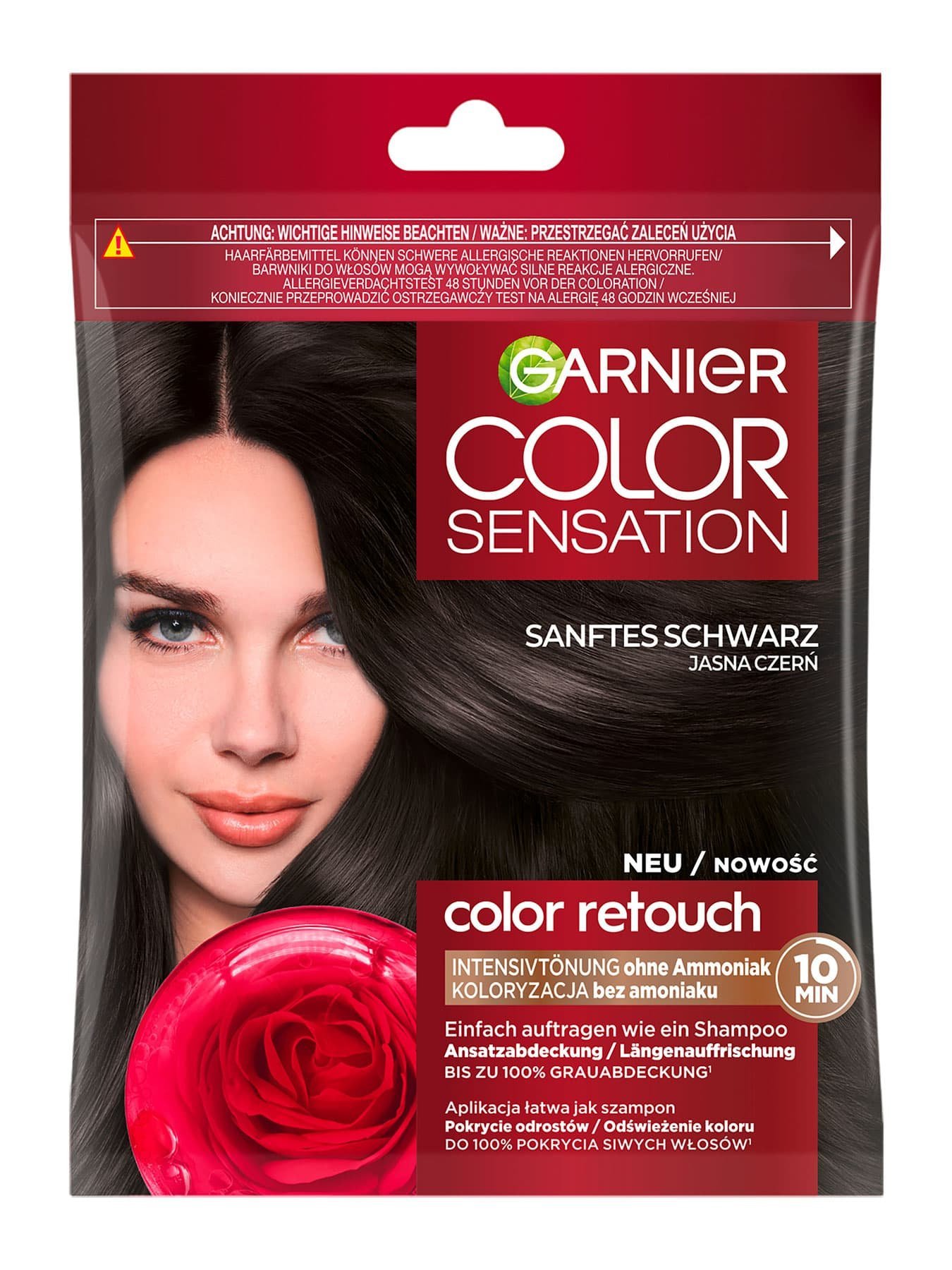 Produktabbildung Garnier Color Retouch in sanft schwarz