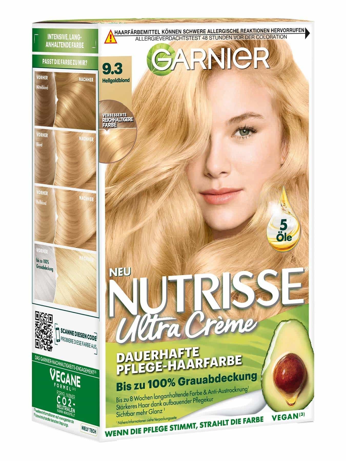 Garnier 9.3 Nutrisse – Ultra Crème Hellgoldblond