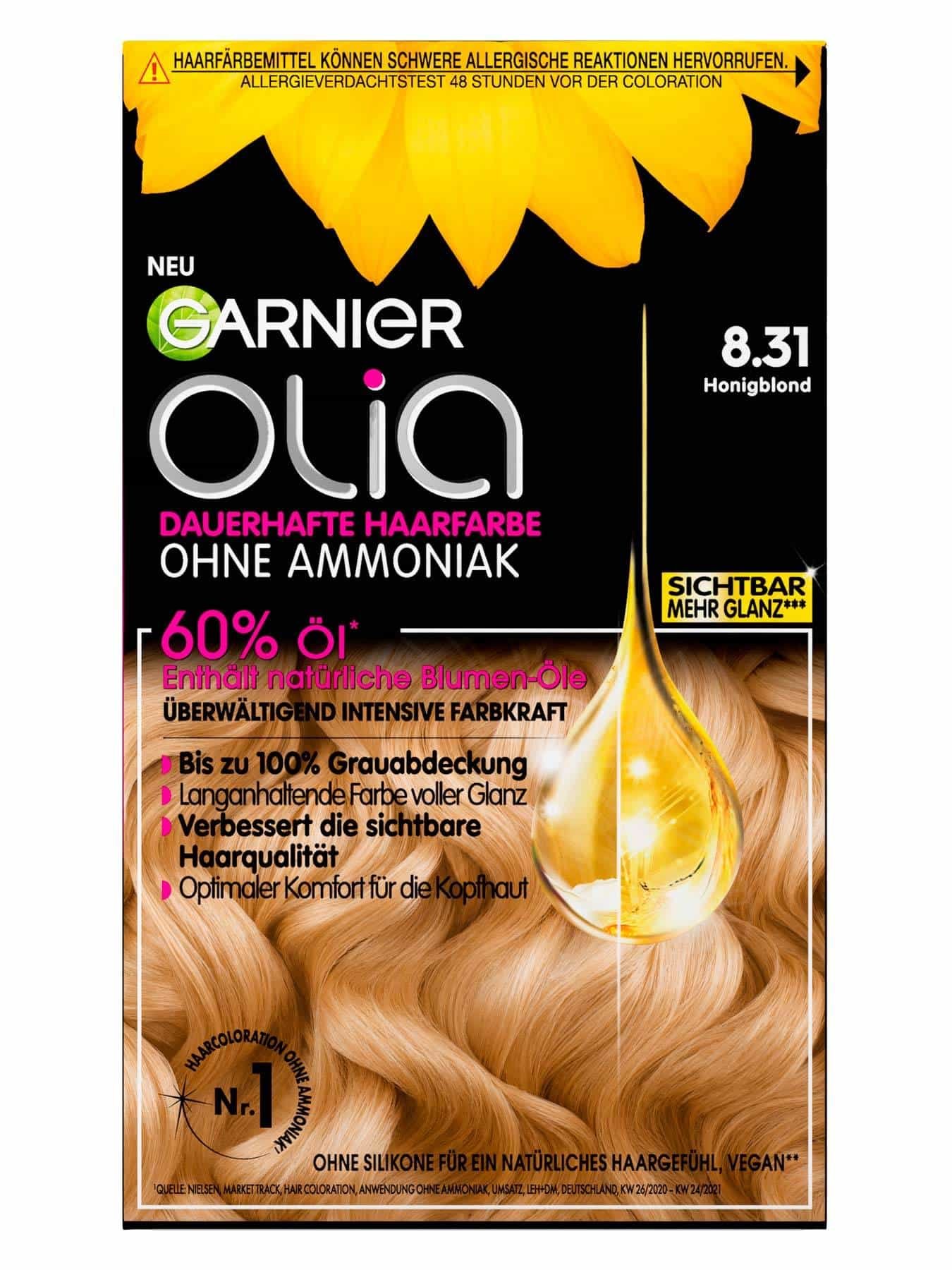 dauerhafte Garnier | Nr. – in Honigblond Haarfarbe 8.31