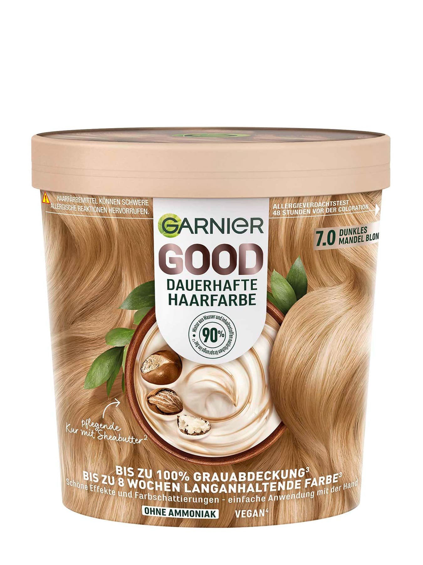 Produktabbildung GOOD Dauerhafte Haarfarbe 7.0 Dunkles Mandel Blond