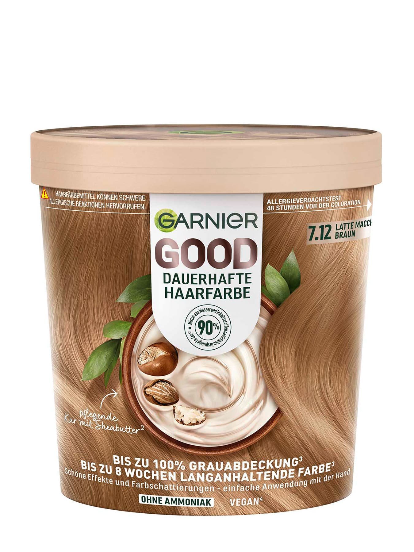 Produktabbildung GOOD Dauerhafte Haarfarbe 7.12 Latte Macchiato Braun