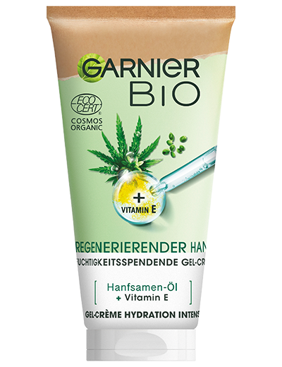 | & Gel-Creme Garnier Aufbau Bio-Hanf Feuchtigkeit