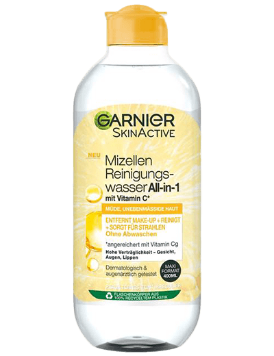 Mizellen Reinigungswasser All-in-1 mit Garnier Vitamin | C