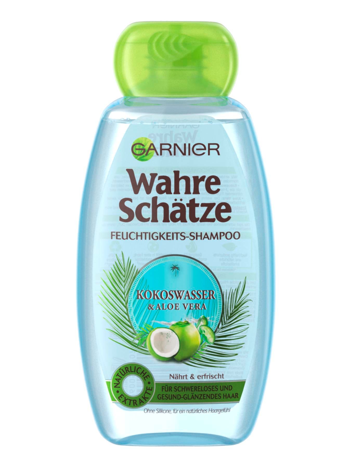 Feuchtigkeits Shampoo Kokoswasser Und Aloe Vera Nahrt Erfrischt Und Spendet Feuchtigkeit Garnier