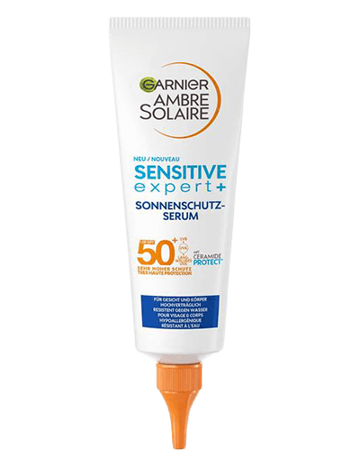 Ambre Solaire Sensitive Expert+ Sonnenschutz-Serum | Garnier 50+ LSF