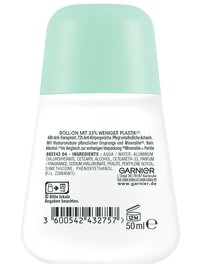 Mineral Deo Roll-on Hyaluronic Care 48h Anti-Transpirant Rückseite